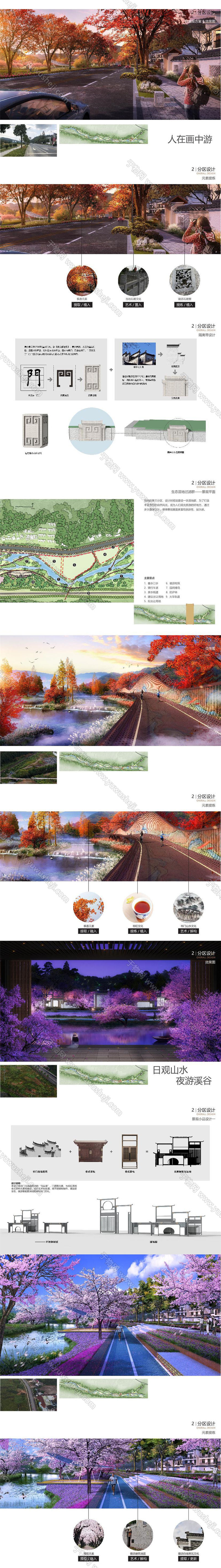 2023 中美建筑设计 黄山祁门入城口综合景观规划设计方案文本.page089.Page81 90